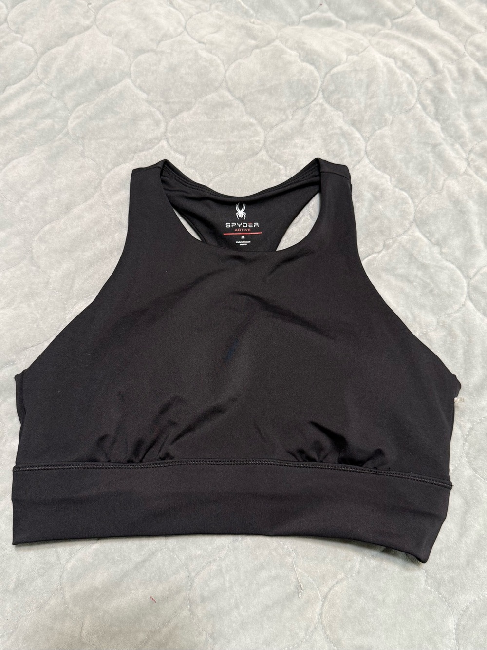 Spyder Women’s Medium  Black  Padded Sports Bra